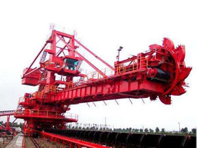 電磁離合器在堆取料機的應用